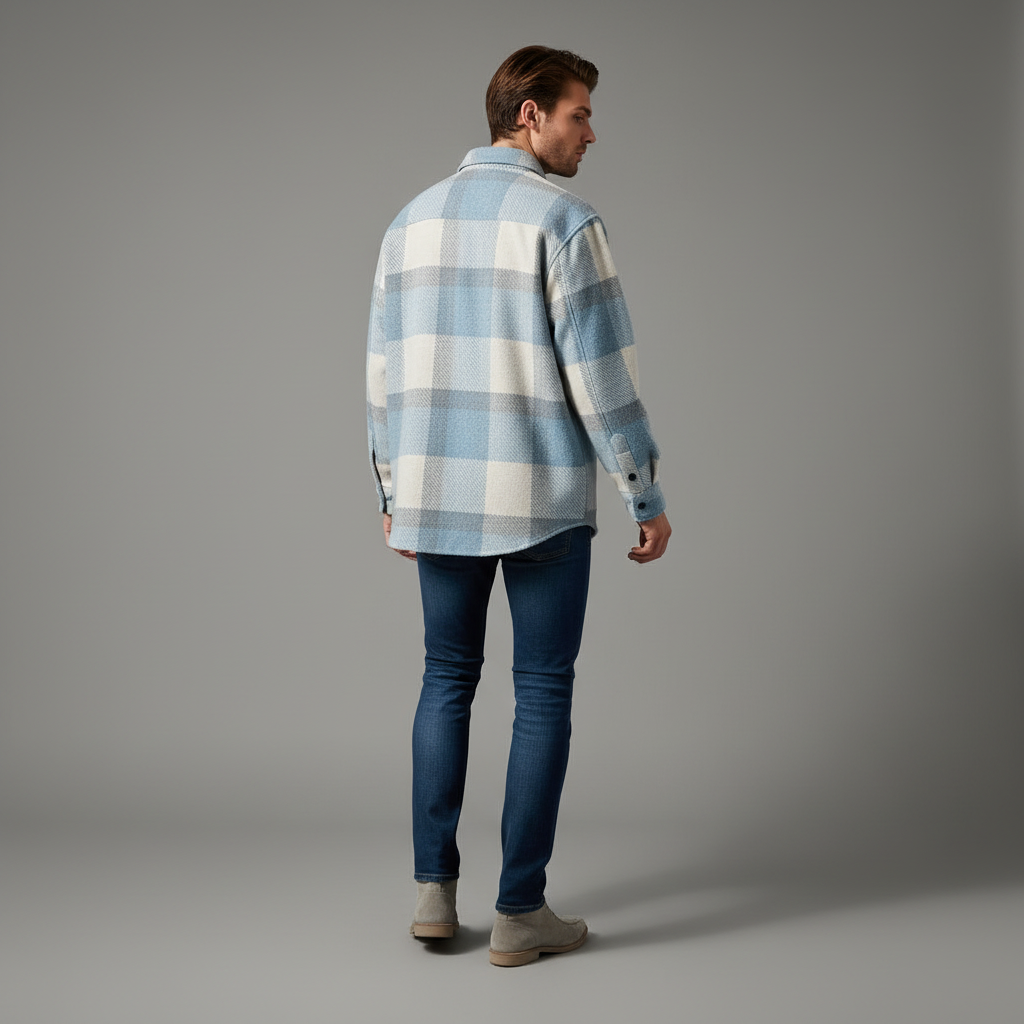 Camicia Uomo Lars | Camicia Calda e Confortevole