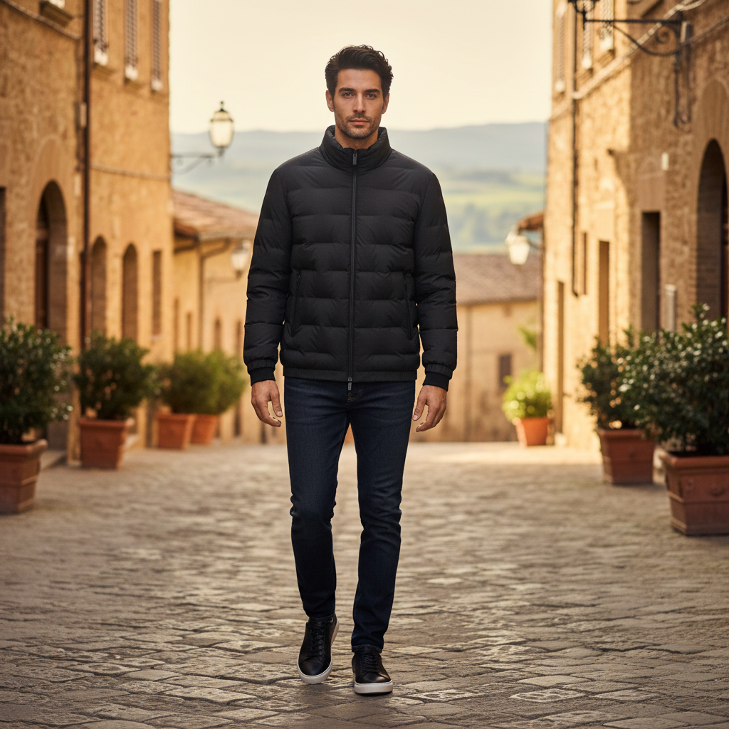 Piumino Felix Grant | Giacca Invernale Uomo Leggera e Impermeabile