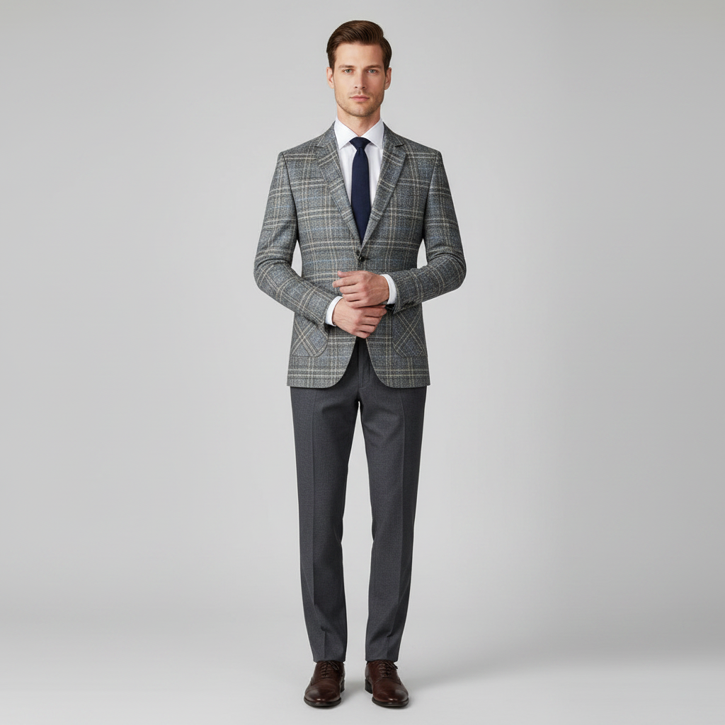 Blazer Uomo Slim Fit Leggero | Giacca Casual e Formale