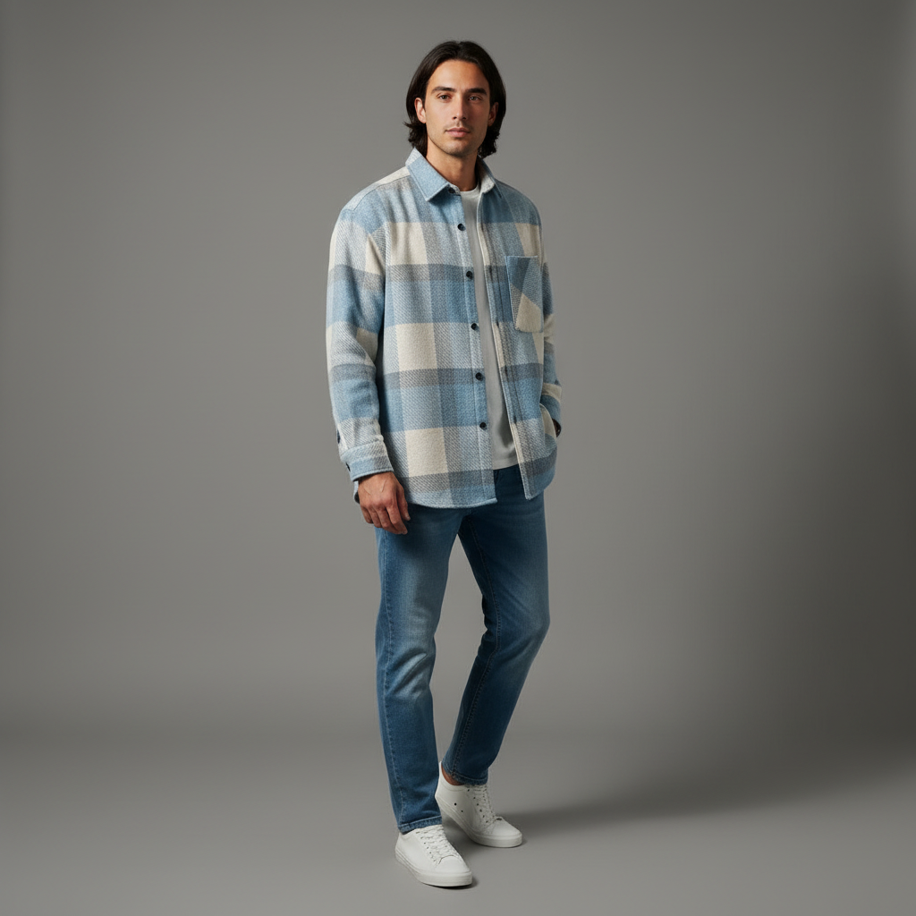 Camicia Uomo Lars | Camicia Calda e Confortevole