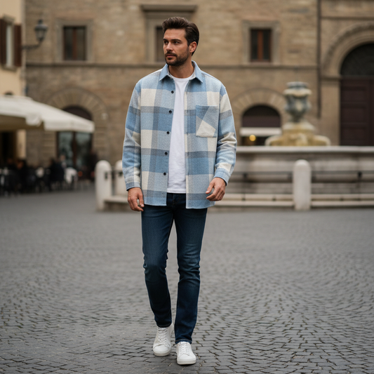 Camicia Uomo Lars | Camicia Calda e Confortevole