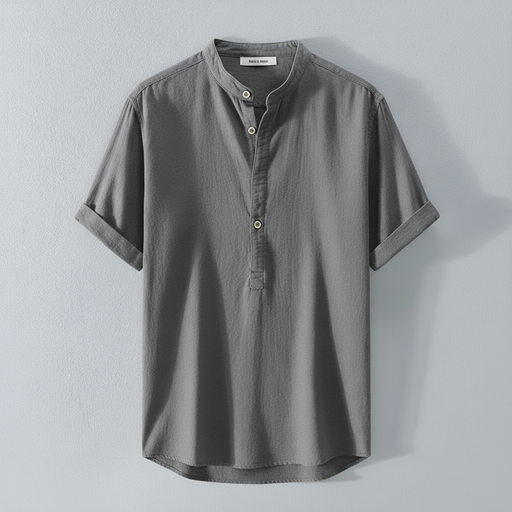 Camicia Capri in Lino e Cotone | Camicia Uomo Leggera
