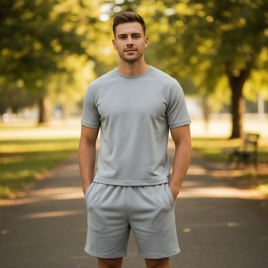 Set Casual Estivo Uomo | Completo Pantaloncini e Maglietta