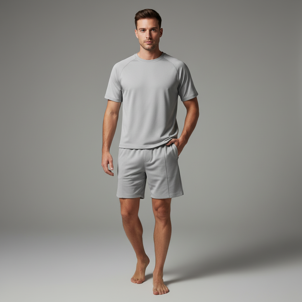 Set Casual Estivo Uomo | Completo Pantaloncini e Maglietta