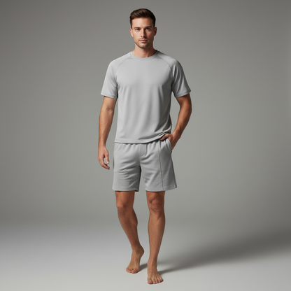 Set Casual Estivo Uomo | Completo Pantaloncini e Maglietta