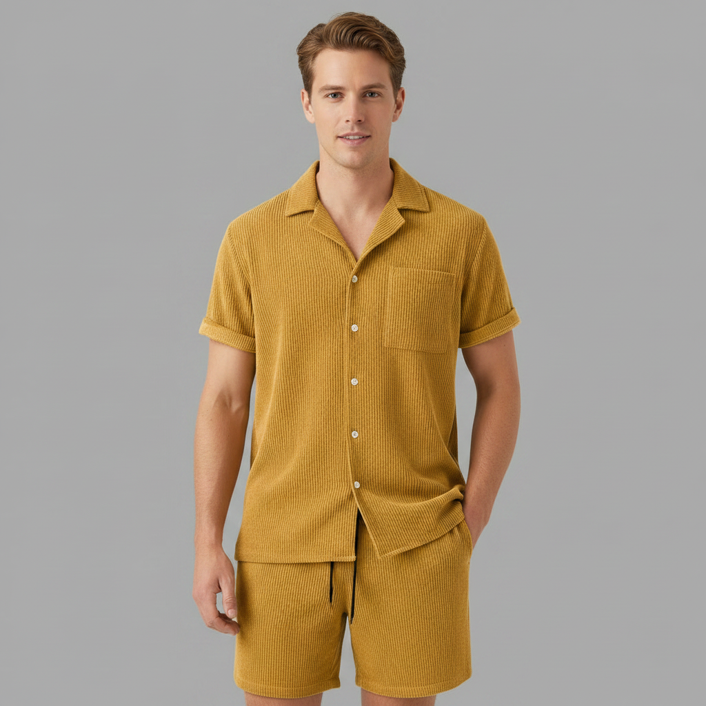 Set Uomo Harold | Completo Elegante Due Pezzi Estivo