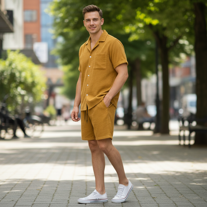 Set Uomo Harold | Completo Elegante Due Pezzi Estivo