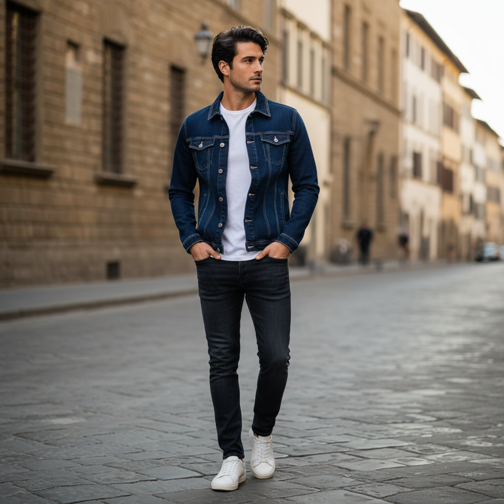 Giacca di Jeans Slim Fit Theodore Willow | Giacca Classica Donna