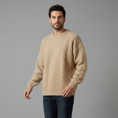 Maglia Valmere | Maglione Girocollo Uomo Donna in Cotone Premium