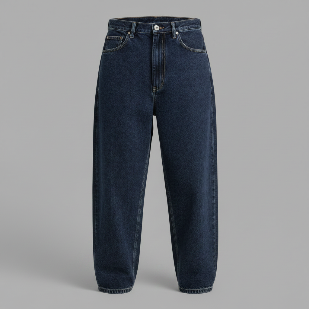 Jeans Larghi Uomo | Pantaloni Denim Comfort Urbano