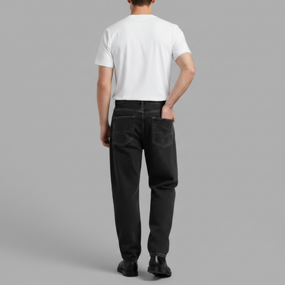 Jeans Larghi Uomo | Pantaloni Denim Comfort Urbano