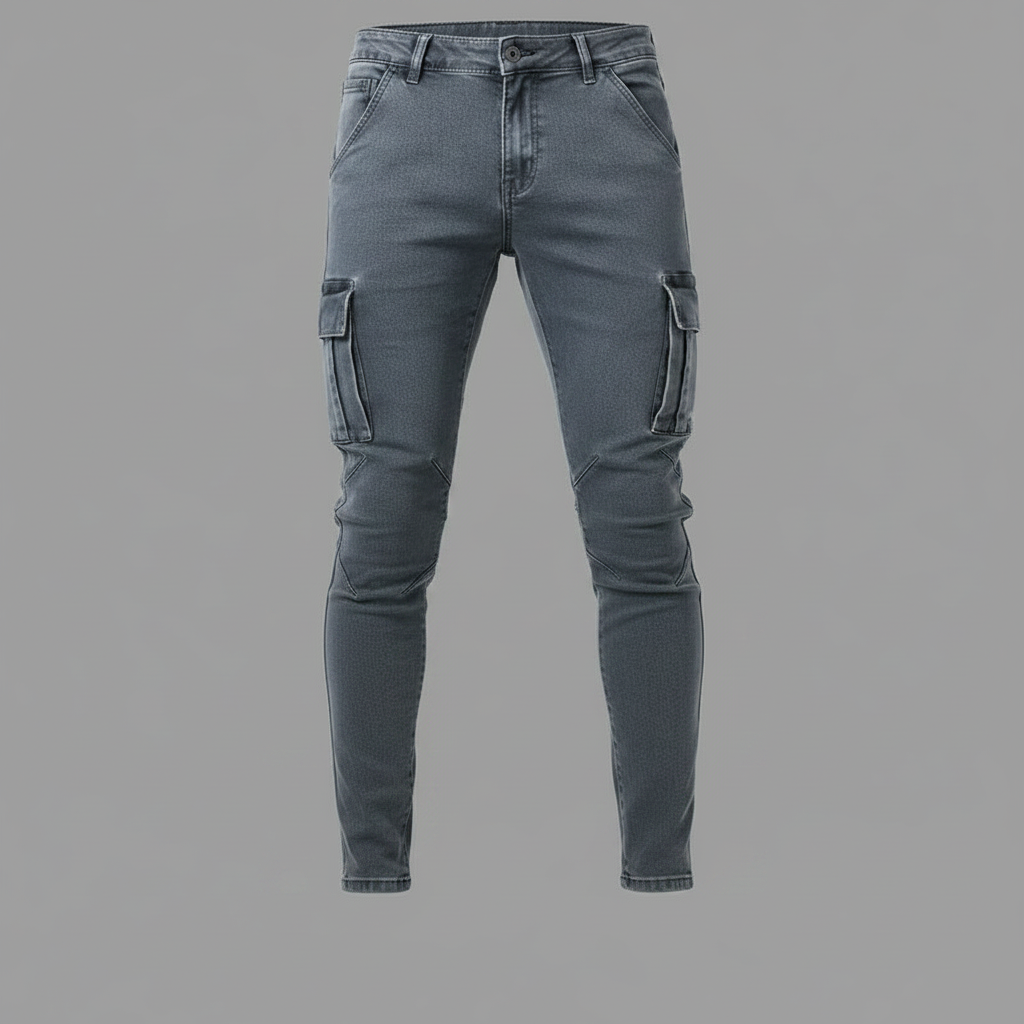 Jeans Cargo Uomo Multitasche | Abbigliamento Casual
