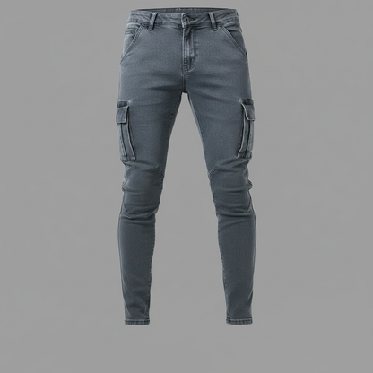Jeans Cargo Uomo Multitasche | Abbigliamento Casual