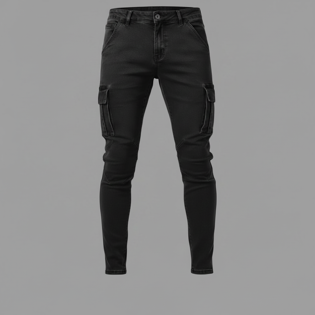 Jeans Cargo Uomo Multitasche | Abbigliamento Casual