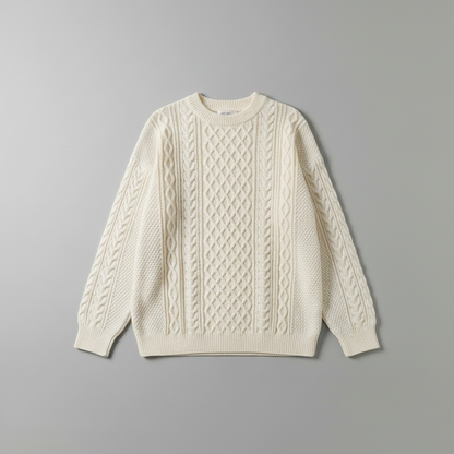 Maglia Valmere | Maglione Girocollo Uomo Donna in Cotone Premium