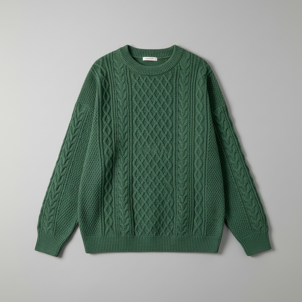 Maglia Valmere | Maglione Girocollo Uomo Donna in Cotone Premium