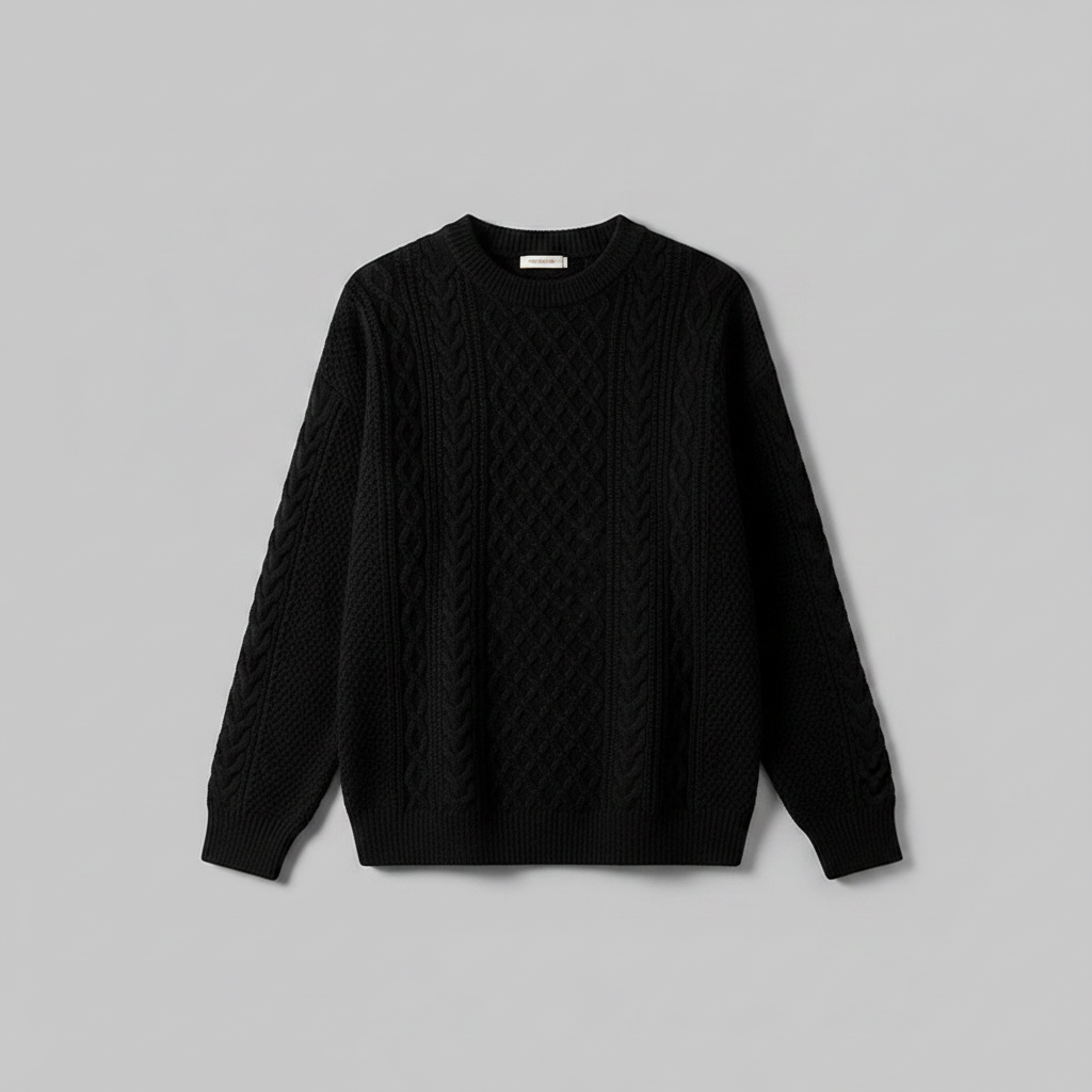 Maglia Valmere | Maglione Girocollo Uomo Donna in Cotone Premium