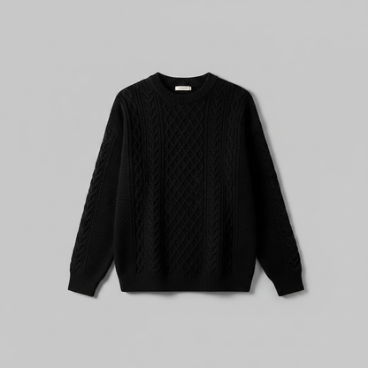 Maglia Valmere | Maglione Girocollo Uomo Donna in Cotone Premium