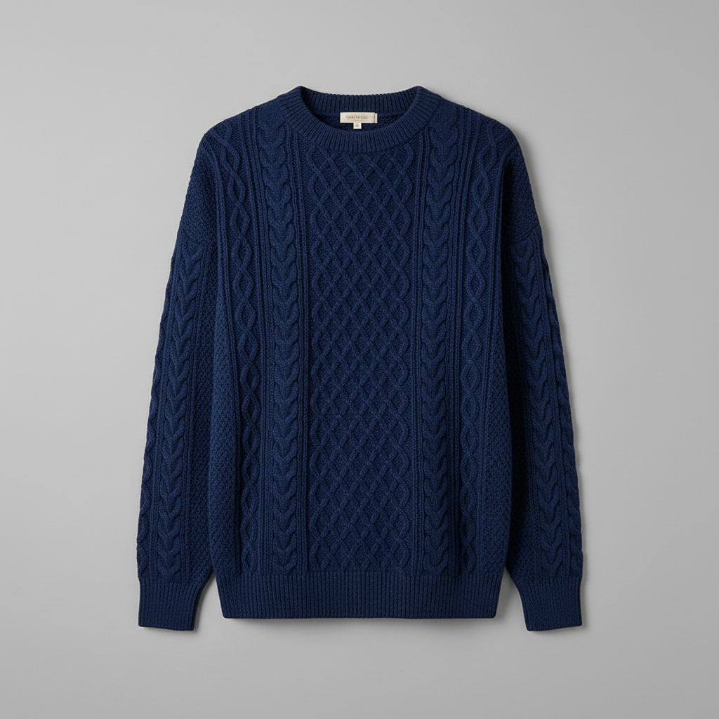 Maglia Valmere | Maglione Girocollo Uomo Donna in Cotone Premium