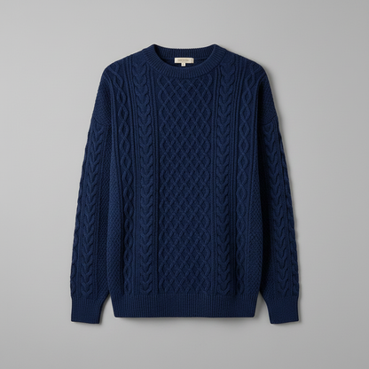 Maglia Valmere | Maglione Girocollo Uomo Donna in Cotone Premium