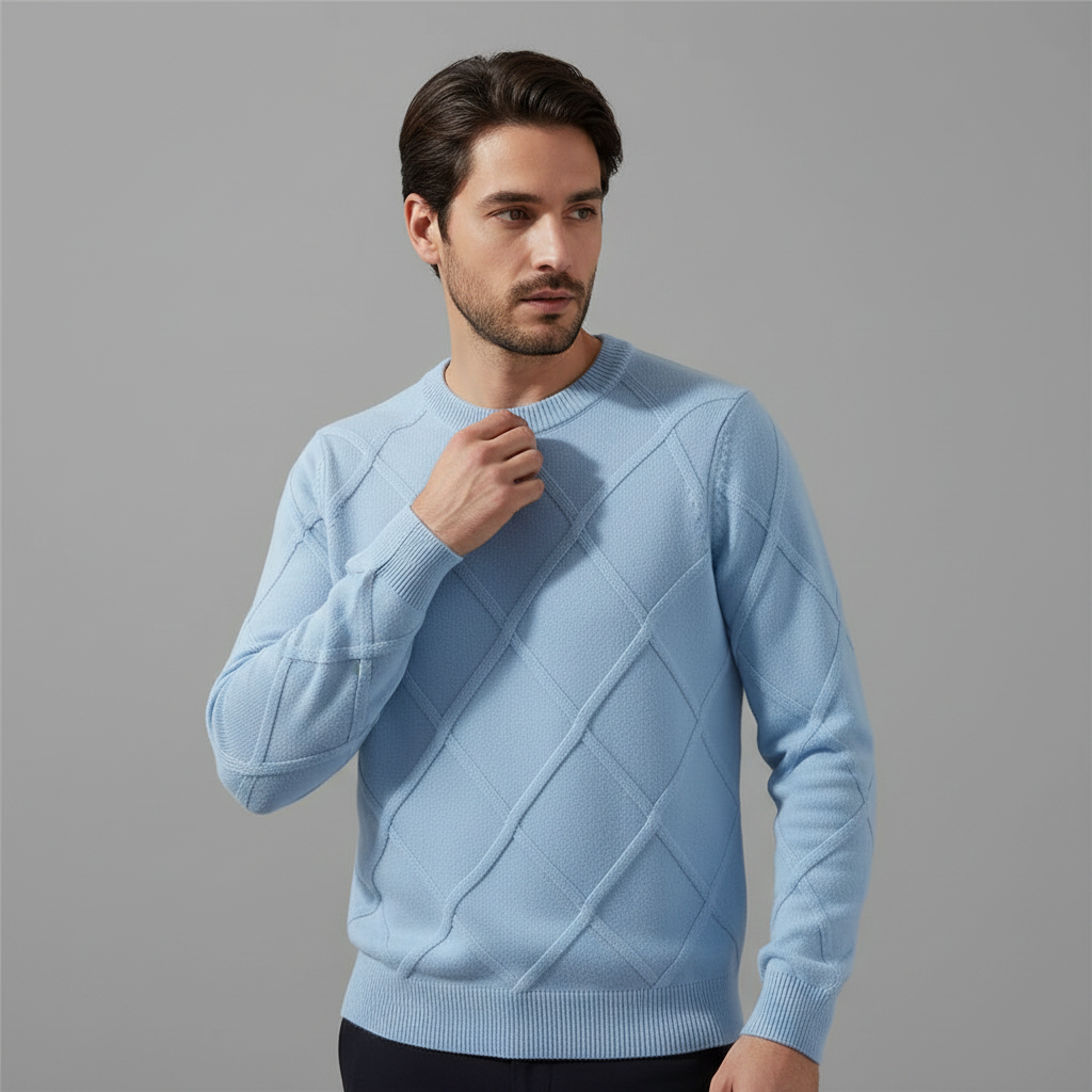 Maglione Cashmere Uomo | Pullover Morbido Milano