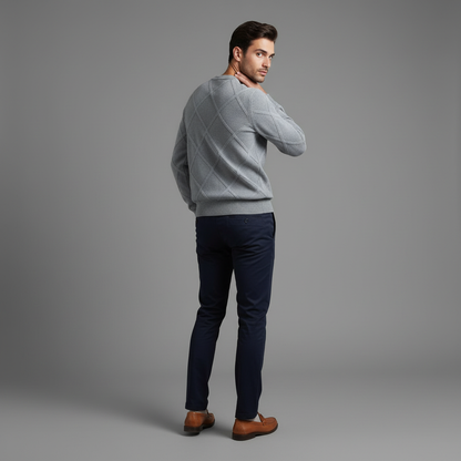 Maglione Cashmere Uomo | Pullover Morbido Milano