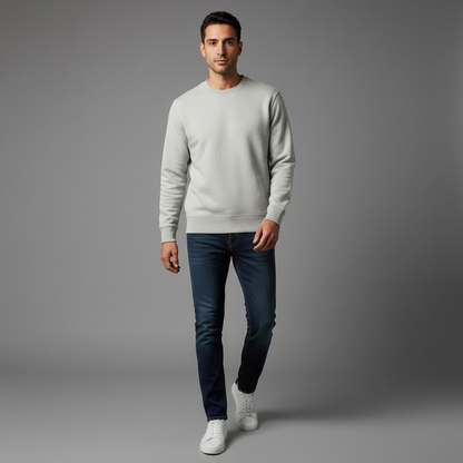Maglione Hampton | Maglione Girocollo in Cotone 100%