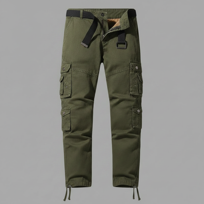 Pantaloni Cargo Uomo Comfort con Polsini Regolabili | Pantaloni Uomo