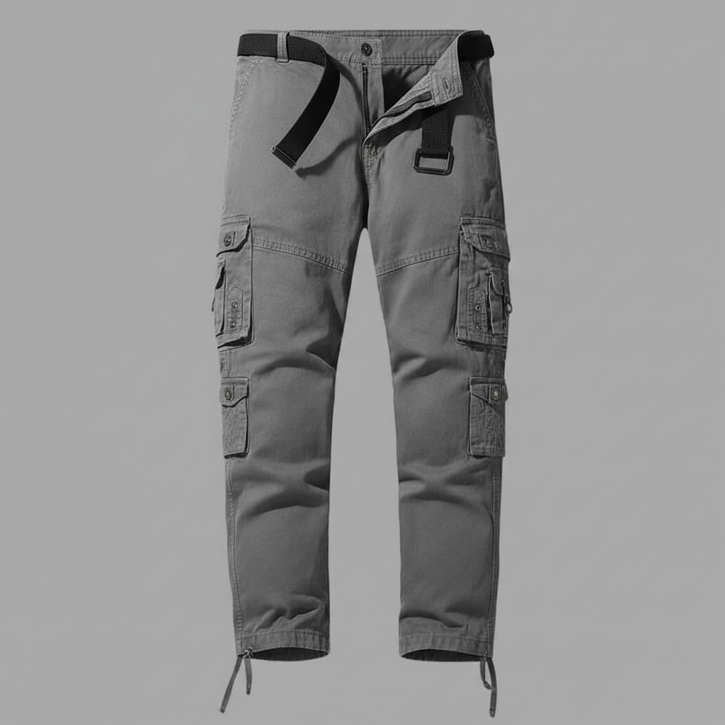Pantaloni Cargo Uomo Comfort con Polsini Regolabili | Pantaloni Uomo