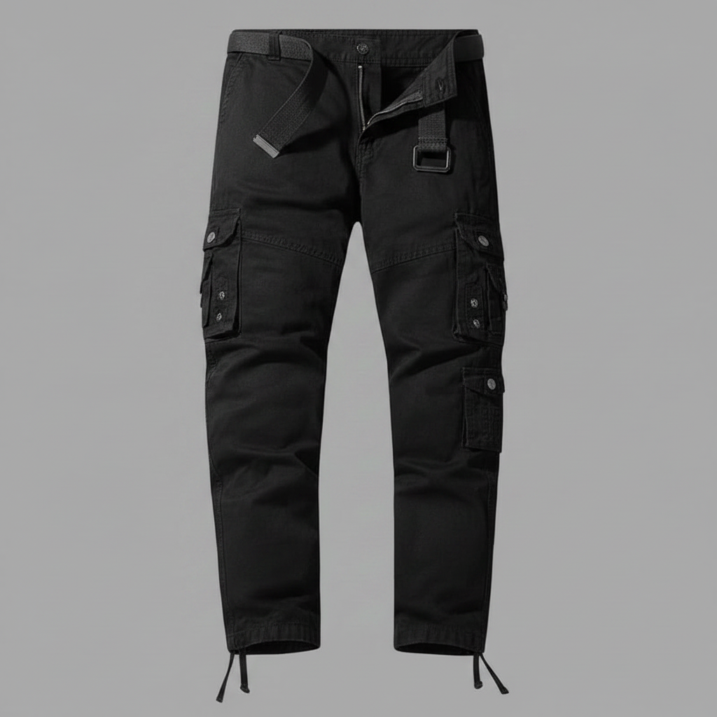 Pantaloni Cargo Uomo Comfort con Polsini Regolabili | Pantaloni Uomo