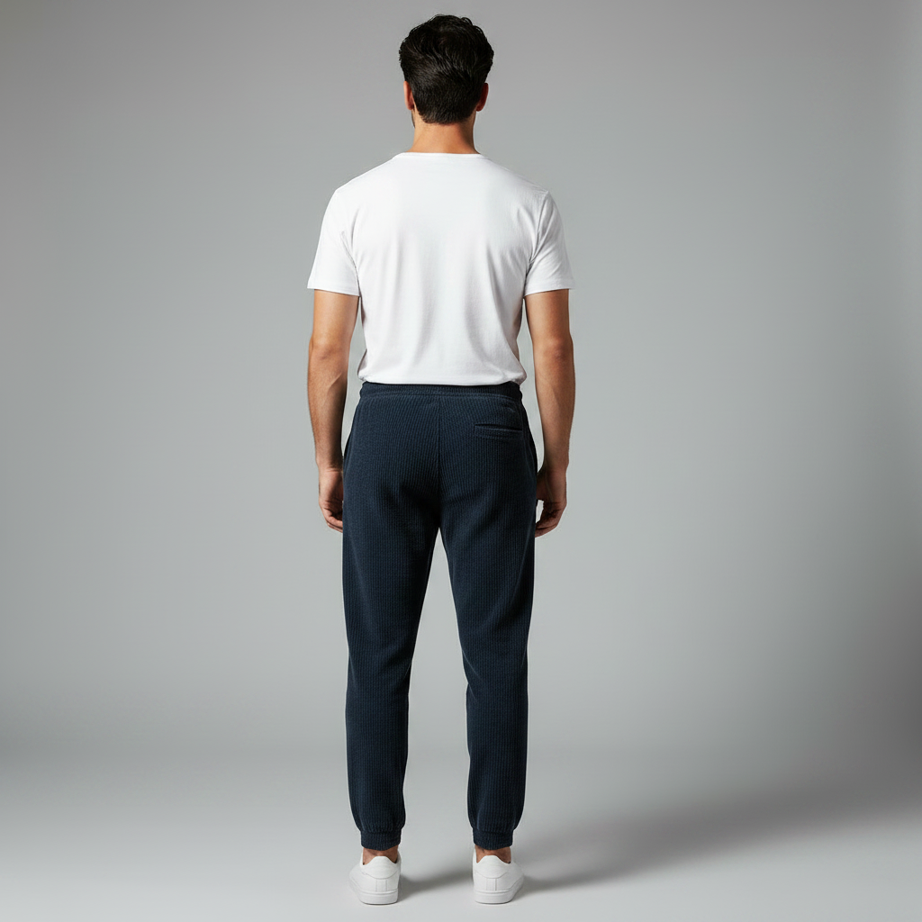 Pantaloni Uomo in Velluto a Coste Eleganti e Comfort