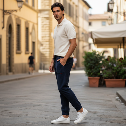 Pantaloni Uomo in Velluto a Coste Eleganti e Comfort