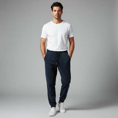 Pantaloni Uomo in Velluto a Coste Eleganti e Comfort