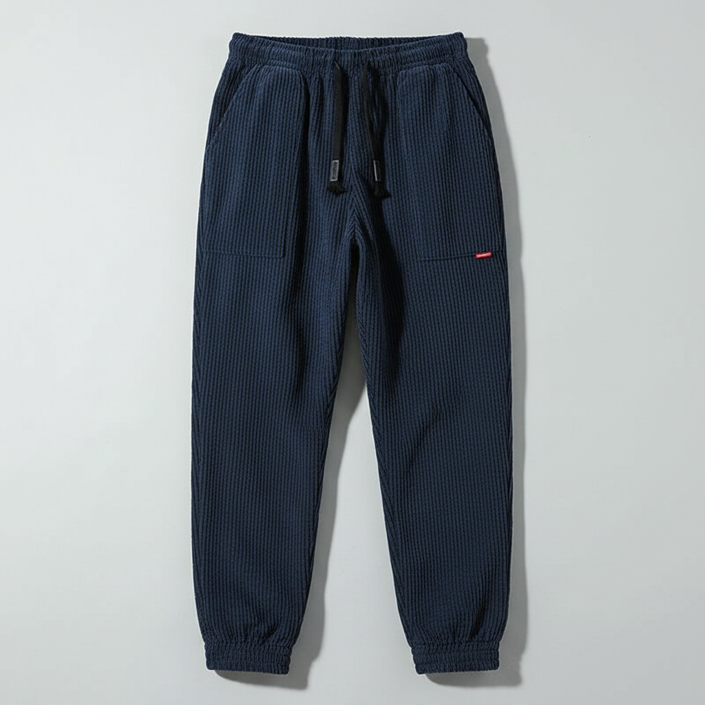 Pantaloni Uomo in Velluto a Coste Eleganti e Comfort