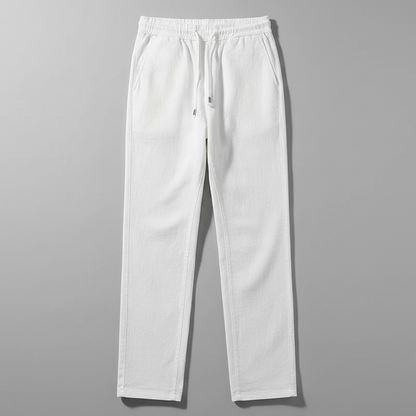 Pantaloni Lino Uomo Estivi | Pantaloni Classici Traspiranti