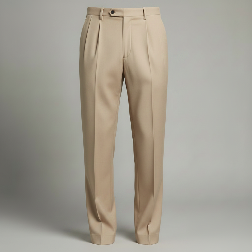 Pantaloni Uomo Dritti in Poliestere Resistente | Abbigliamento Business
