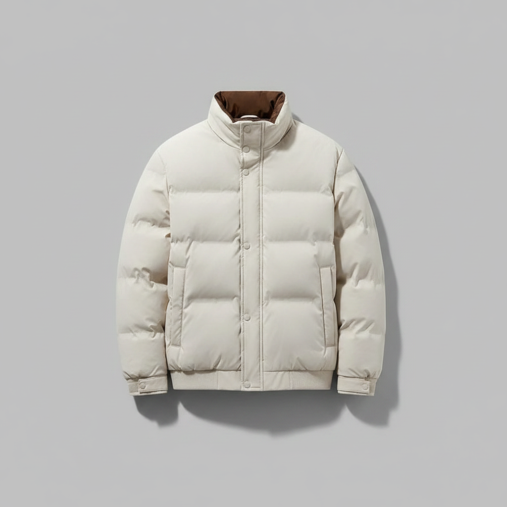 Piumino Uomo Caldo | Giacca Invernale Casual con Tasche