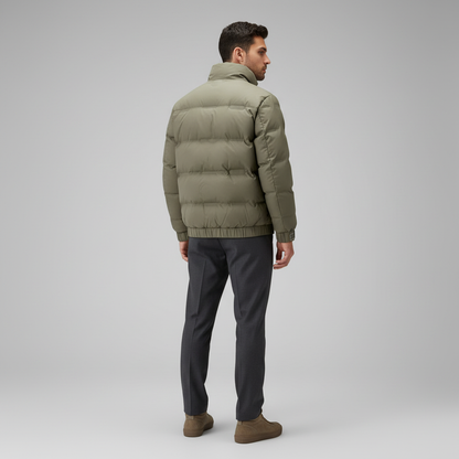 Piumino Uomo Caldo | Giacca Invernale Casual con Tasche