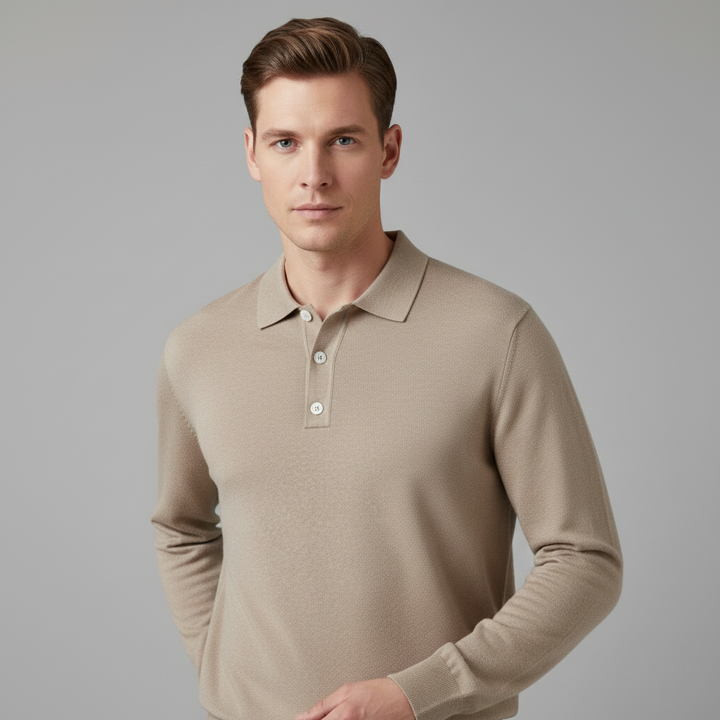 Polo Uomo Maniche Lunghe | Classica e Colorata