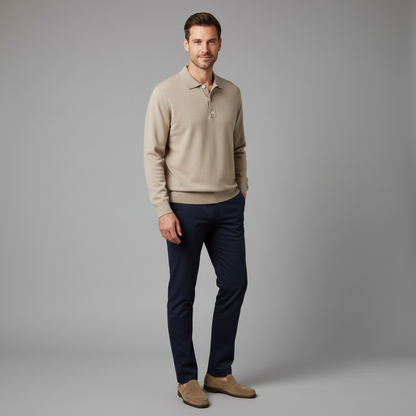 Polo Uomo Maniche Lunghe | Classica e Colorata