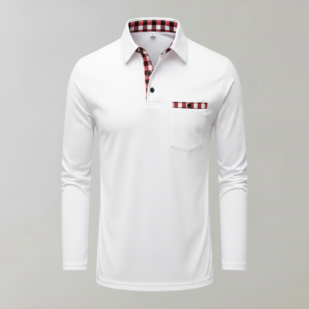 Polo Manica Lunga Uomo Classica | Camicia Elegante Versatile