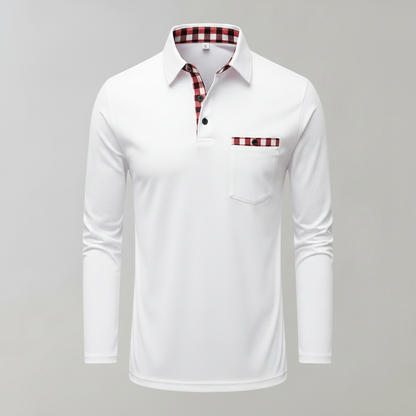 Polo Manica Lunga Uomo Classica | Camicia Elegante Versatile