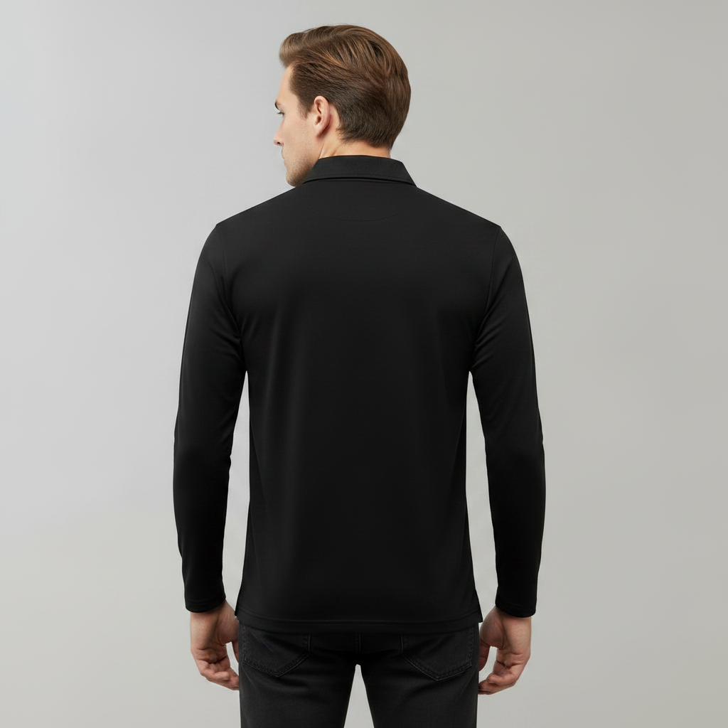 Polo Manica Lunga Uomo Classica | Camicia Elegante Versatile