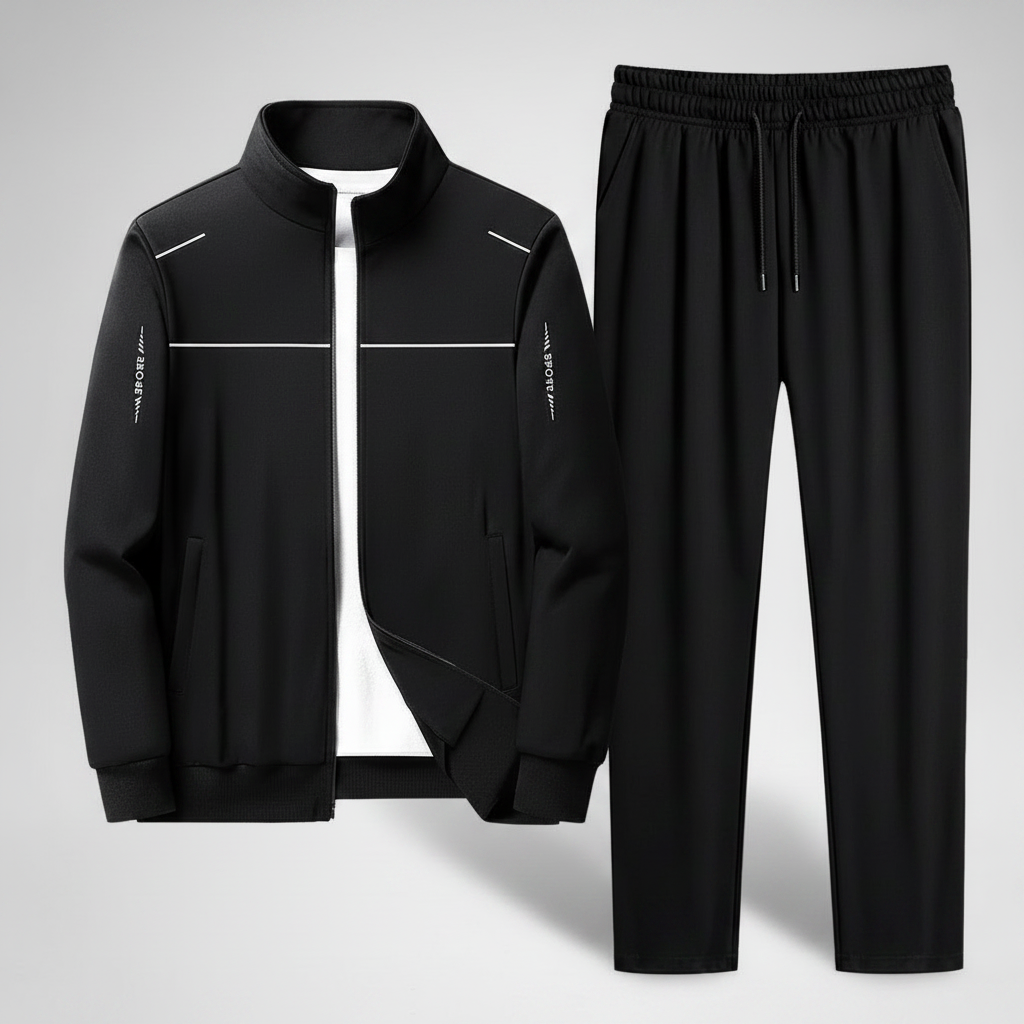 Tuta Uomo Comfort Poliestere | Set Giacca e Pantaloni