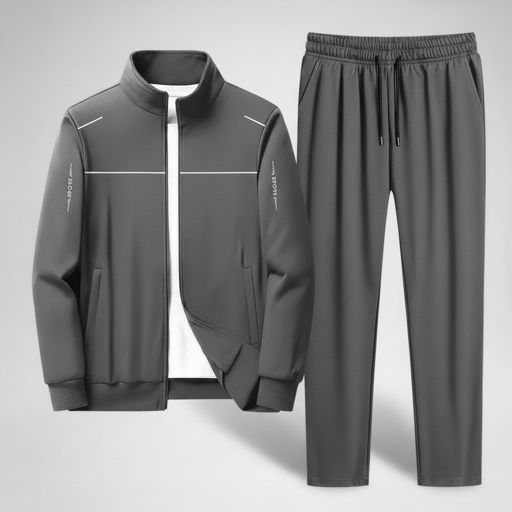 Tuta Uomo Comfort Poliestere | Set Giacca e Pantaloni